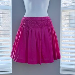 H&M Bright Pink Mini Skirt